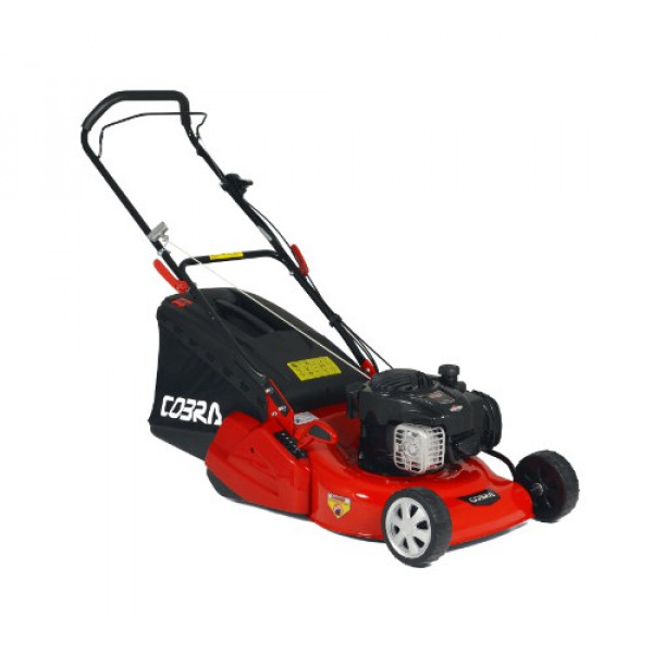 Buy Cobra RM46B Push Petrol Rear Roller Lawn mower Online - Petrol Mowers