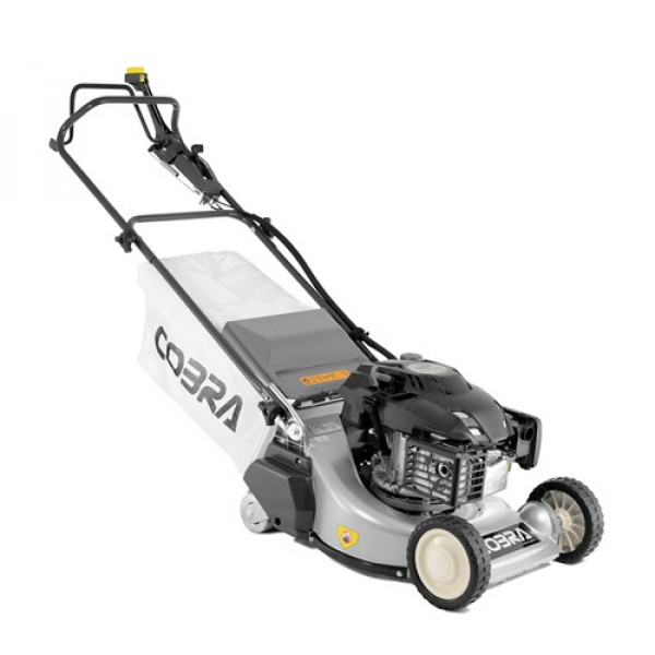 Buy Cobra RM48SPS 48cm Self Propelled Rear Roller Lawn mower Online - Petrol Mowers