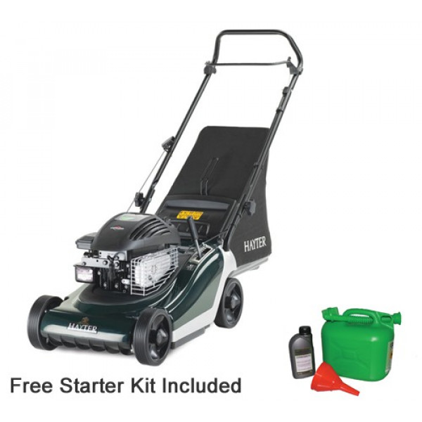 Buy Hayter Spirit 41 Push Petrol Four Wheeled Lawn mower Online - Petrol Mowers