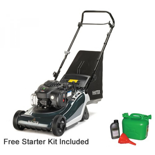 Buy Hayter Spirit 41 Push Petrol Rear Roller Lawn mower Online - Petrol Mowers