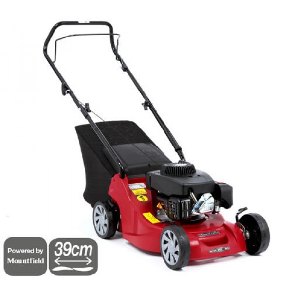 Buy Mountfield HP414 Push Petrol 4 Wheel Lawn mower Online - Petrol Mowers