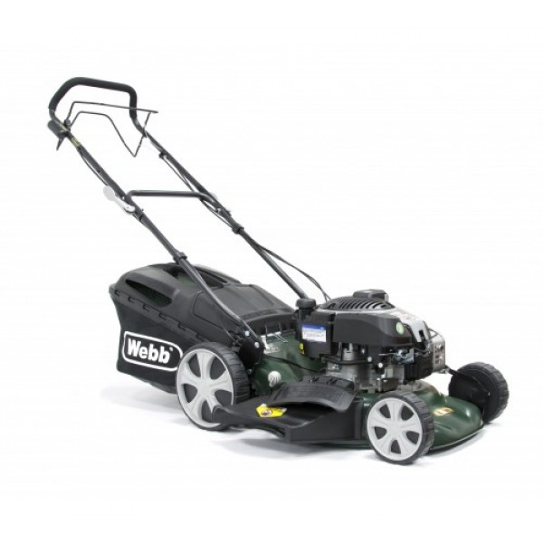 Buy Webb Supreme R18SPES Electric Start Self Propelled Lawnmower Online - Petrol Mowers