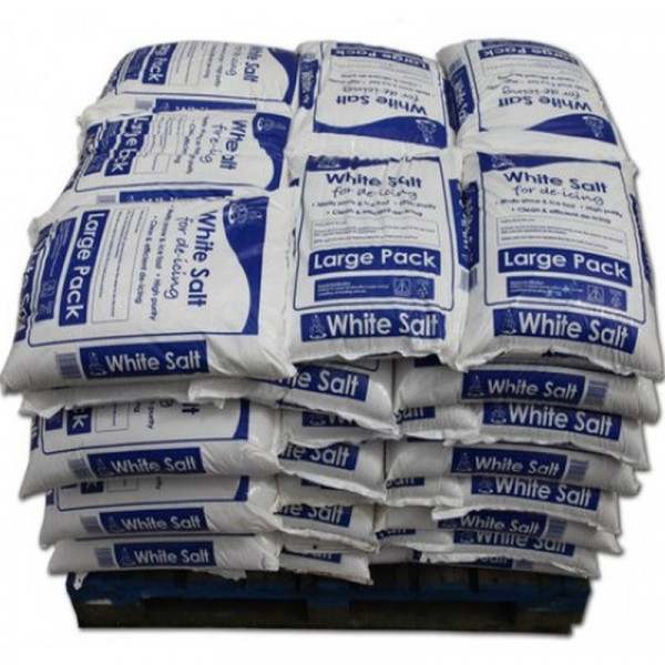 Buy White De Icing Salt 42 Large Bags Online - Garden Tools & Devices