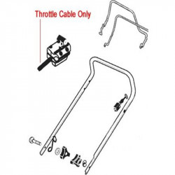 Al Ko Lawn Mower Throttle Cable 333935