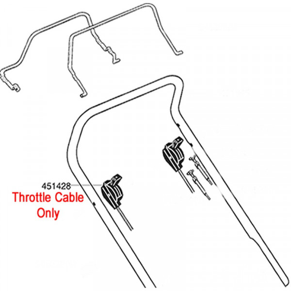 Buy AL KO Lawnmower Throttle Cable 451428 Online - Lawn Mowers Buy AL KO Lawnmower Throttle Cable 451428 Online - Lawn Mowers