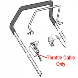 Al Ko Lawnmower Throttle Cable 451849