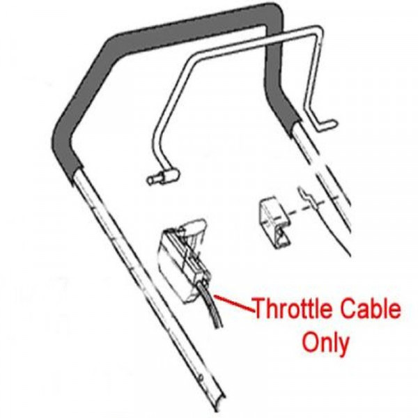 Buy AL KO Lawnmower Throttle Cable 451849 Online - Lawn Mowers