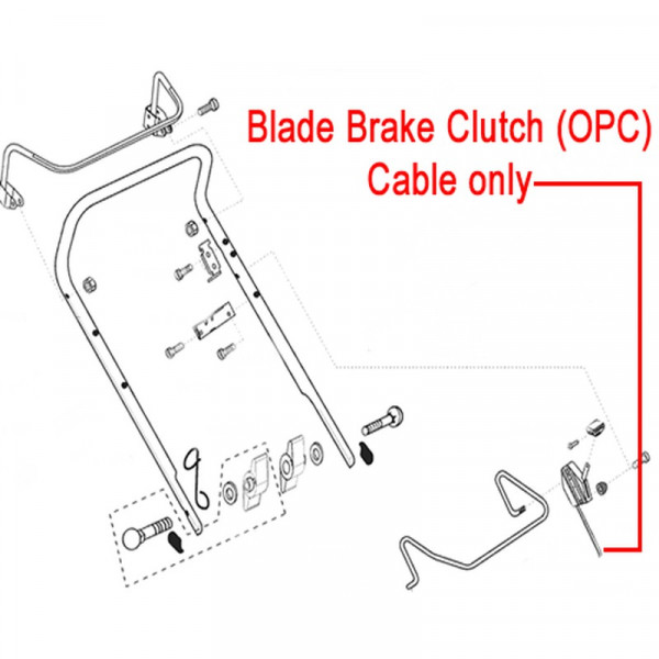 Buy AL KO Lawnmower OPC Cable (544239 Online - Lawn Mowers