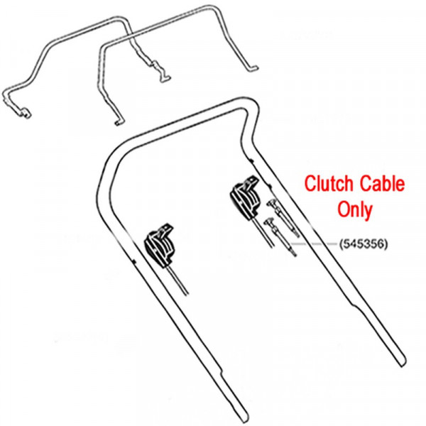 Buy AL KO Lawnmower Drive Cable 545356 Online - Lawn Mowers