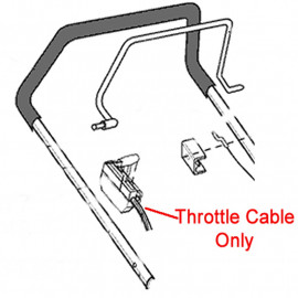 Al Ko Lawnmower Throttle Cable 549670