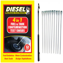 B3c 4 in 1 Diesel Contamination Test Swabs Pack of 10