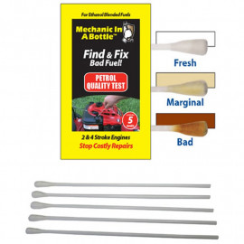 B3c Mechanic in a Bottle Petrol Test Swabs Pack of 5