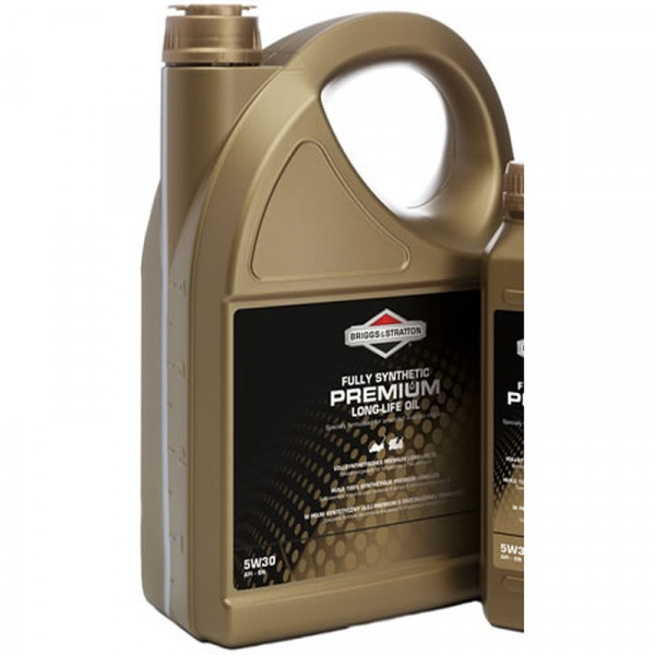 Buy Briggs ; Stratton Premium Synthetic Four Stroke Oil 5 Litre 100009 S Online - Garden Tools & Devices