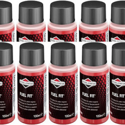 Ten 100ml Bottles Briggs & Stratton Fuel Fit Stabiliser 992380