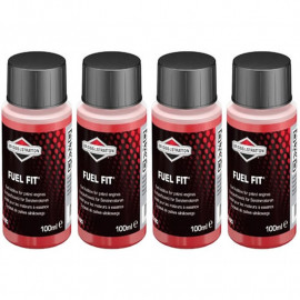 Four 100ml Bottles Briggs & Stratton Fuel Fit Stabiliser 992380