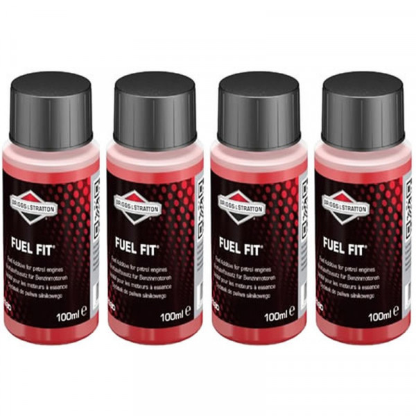 Buy Four 100ml Bottles Briggs ; Stratton Fuel Fit Stabiliser 992380 Online - Garden Tools & Devices