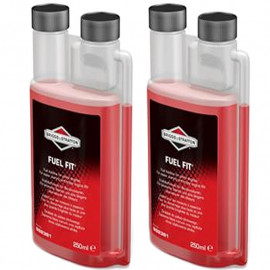 Two 250ml Bottles Briggs & Stratton Fuel Fit Stabiliser 992381