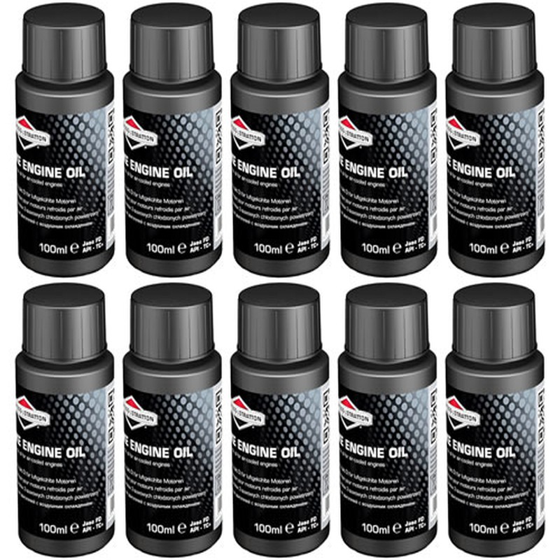 Buy Ten Bottles Briggs & Stratton Two Stroke Oil Fully Synthetic One