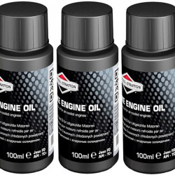 Three Bottles Briggs & Stratton Two Stroke Oil Fully Synthetic One Shot 992413