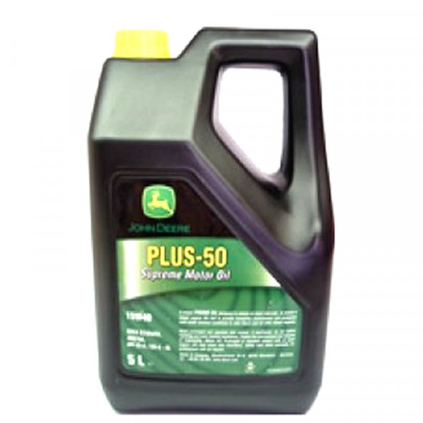 Buy John Deere Plus 50 15W40 Engine Oil 5 Litre VC50002X005 Online - Garden Tools & Devices
