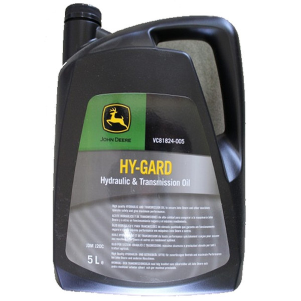 Buy John Deere Hy Gard Hydraulic Transmission Oil 5 Litres VC81824 005 Online - Garden Tools & Devices Buy John Deere Hy Gard Hydraulic Transmission Oil 5 Litres VC81824 005 Online - Garden Tools & Devices