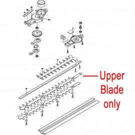 Kawasaki Khd600b Hedge Trimmer Upper Blade