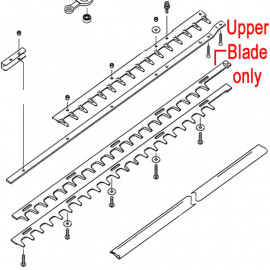 Kawasaki Khs750b Hedge Trimmer Upper Blade