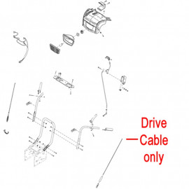 Stiga Snow Prisma & Blizzard Drive Cable 1812 2126 01