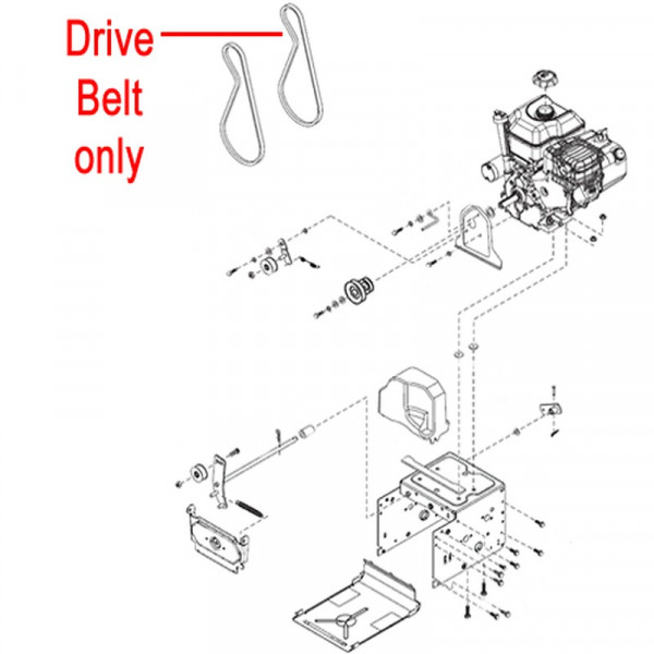 Buy Stiga Snow Fox ; Blizzard Drive Belt 1812 2220 01 Online - Garden Tools & Devices