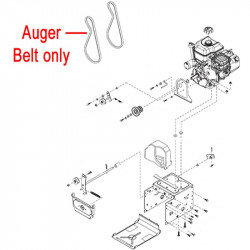 Stiga Snow Fox Drive Belt Auger 1812 2784 01