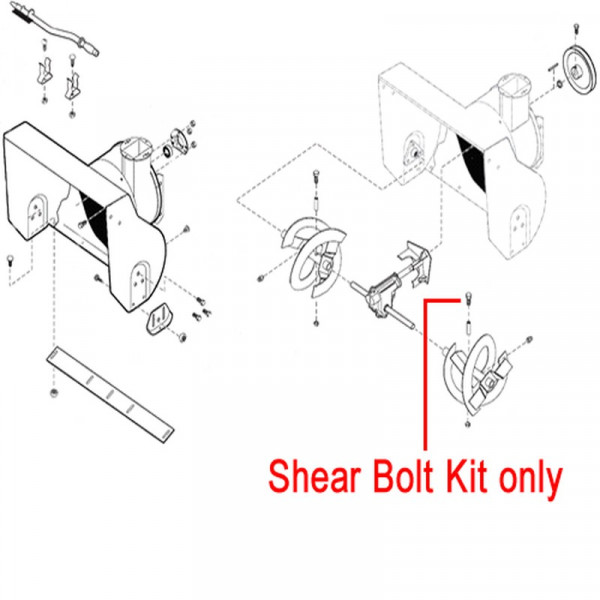 Buy Stiga Snow Flake, Power ; Blizzard Shear Bolt Kit 1812 9005 01 Online - Garden Tools & Devices