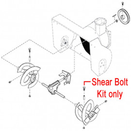 Stiga Snow Flake & Snow Power Shear Bolt Kit 1812 9006 01