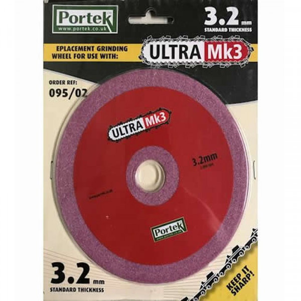 Buy Portek Ultra 3 Replacement Sharpening Wheel 3.2mm Online - Motorised Trimmers & Accessories Buy Portek Ultra 3 Replacement Sharpening Wheel 3.2mm Online - Motorised Trimmers & Accessories