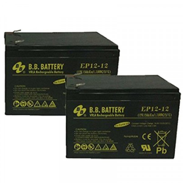 Buy Robomow 12Ah Batteries (Pair) for the RM Robomow Models Online - Garden Tools & Devices