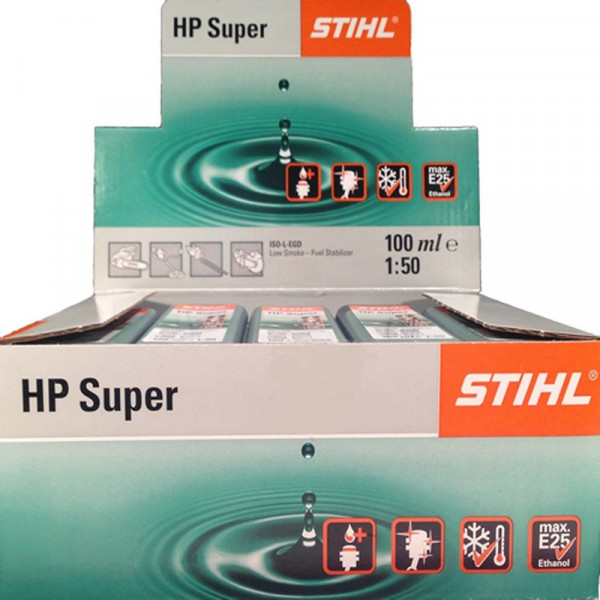 Buy 10x Stihl HP Super 2 Stroke Oil One Shot Bottles 0781 319 8052 Online - Garden Tools & Devices