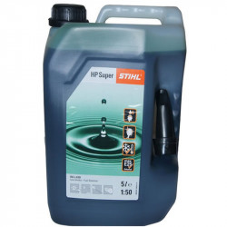 Stihl Hp Super Two Stroke Oil 5 Litre 50:1 0781 319 8055