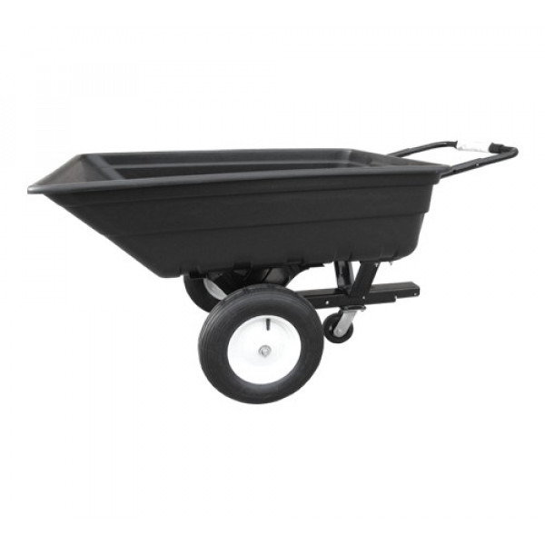 Buy TurfMaster TB500 Utility Dump Trailer (Tow or Push) Online - Wheelbarrows & Sack Trucks