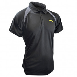 Roughneck Quick Dry Polo Shirt Black Large