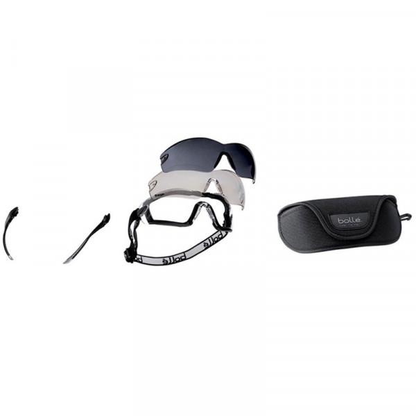 Buy Bolle BOLKITCOBRA Cobra Safety Glasses Goggle Kit Online - Clothing & Accessories