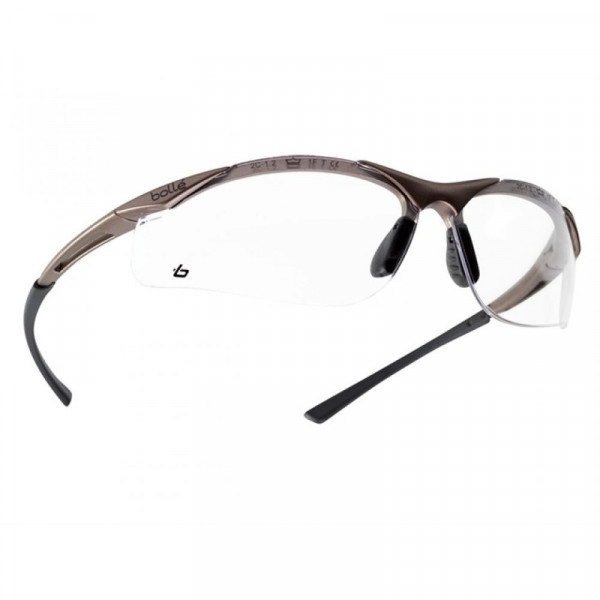 Buy Bolle BOLCONTPSI Contour Safety Glasses Clear Online - Clothing & Accessories