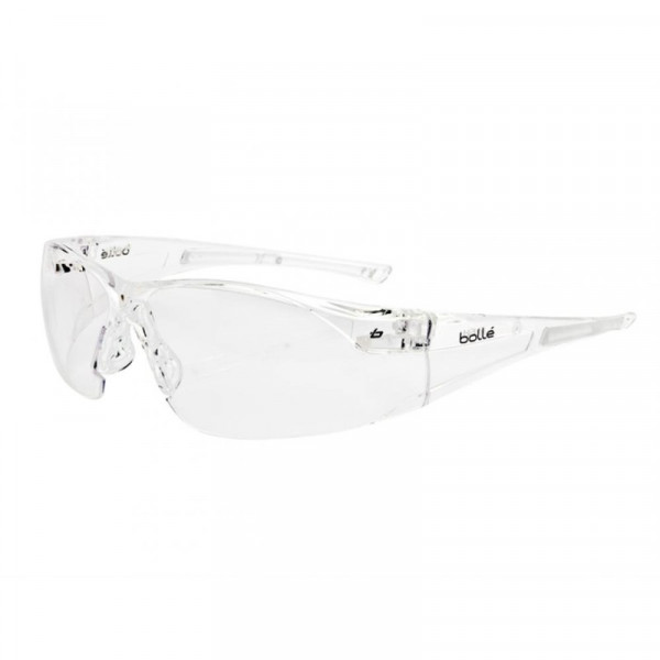 Buy Bolle BOLRUSHPSI Rush Safety Glasses Clear Online - Clothing & Accessories