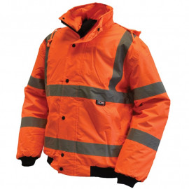 Scan Hi Vis Bomber Jacket Orange M 39 41in