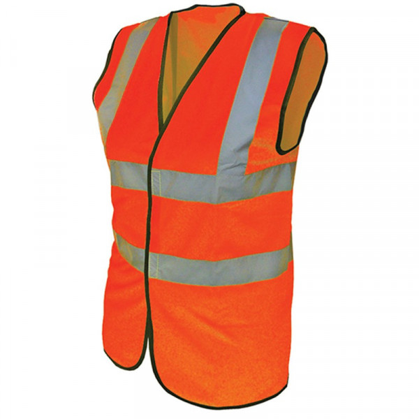 Buy Scan Hi Vis Waistcoat Orange XL 46 48in Online - Clothing & Accessories
