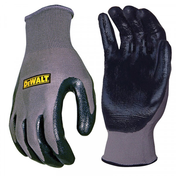 Buy DeWalt Nitrile Nylon Gloves DPG66L Online - Clothing & Accessories