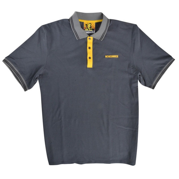 Buy Roughneck Clothing Grey Polo Shirt L Online - Clothing & Accessories