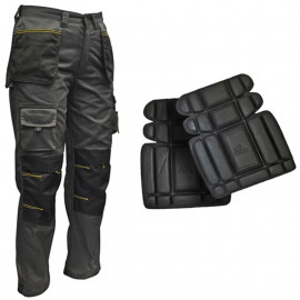 Roughneck Holster Trousers 32in Waist + Knee Pads