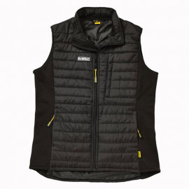 Dewalt Force Black Lightweight Padded Gilet Xx Large