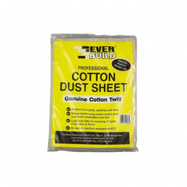 Everbuild Cotton Dust Sheets 12 X 9