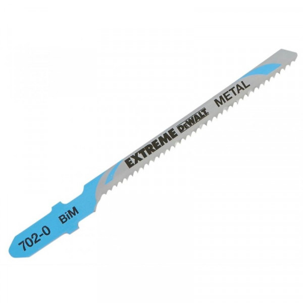 Buy DeWalt DT2054 Jigsaw Blades for Metal T Shank HSS T118EOF Pack of 5 Online - Workshop Equipment