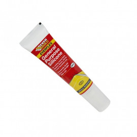 Everbuild General Purpose Silicone Sealant Easi Squeeze White